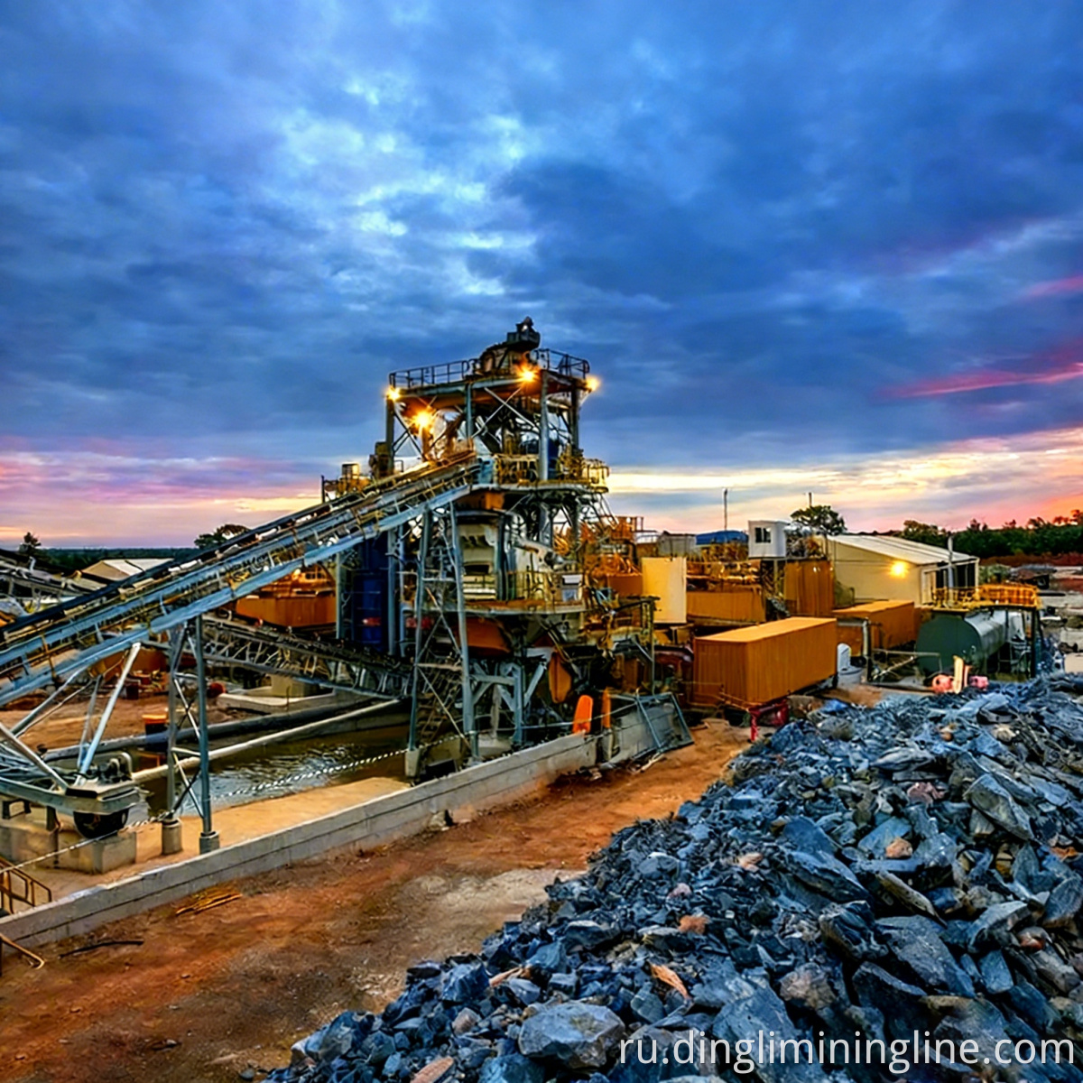 Iron Ore Screening Line